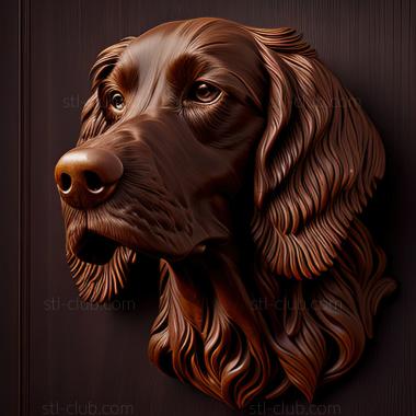 3D model st Field Spaniel dog (STL)